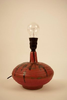 Mid-Century Hungarian Studio Ceramic Table Lamp, 1950s-BAF-763536