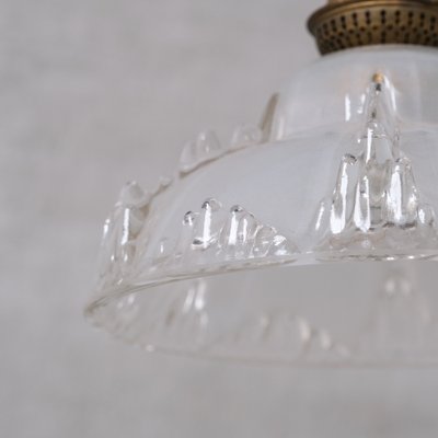 Mid-Century Ice Glass Pendant Light-JRP-1757927