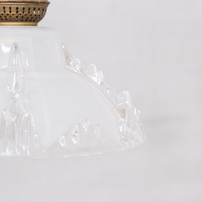 Mid-Century Ice Glass Pendant Light-JRP-1757927