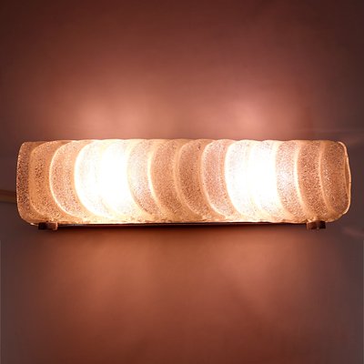 Mid-Century Ice Glass Sconce by Kalmar-RY-795890