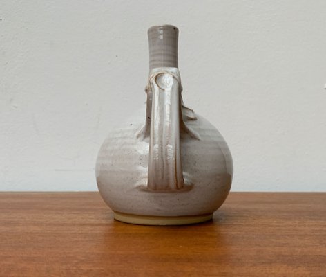 Mid-Century Icelandic Ceramic Carafe Vase by Sigurdar Haukssonar for Handunnid Pottery Iceland, 1960s-UAH-1364356