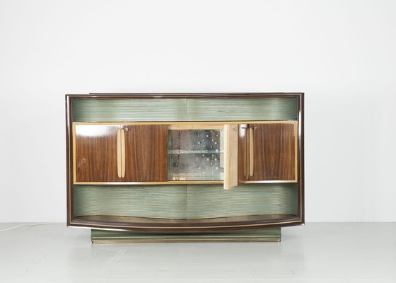 Mid-Century Illuminated Bar Cabinet by Vittorio Dassi, 1950s-AA-1703233