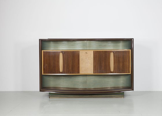 Mid-Century Illuminated Bar Cabinet by Vittorio Dassi, 1950s-AA-1703233