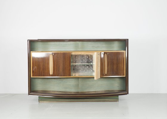 Mid-Century Illuminated Bar Cabinet by Vittorio Dassi, 1950s-AA-1703233