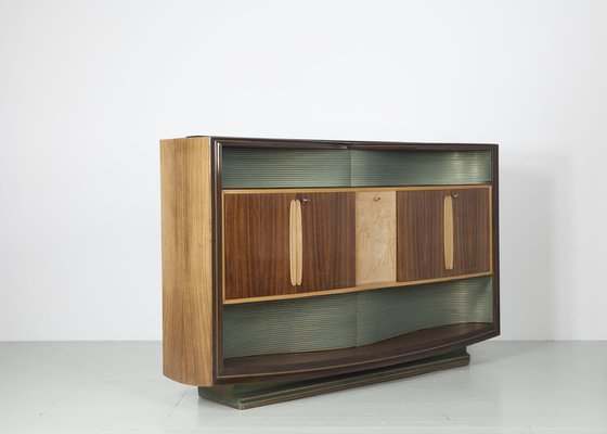 Mid-Century Illuminated Bar Cabinet by Vittorio Dassi, 1950s-AA-1703233