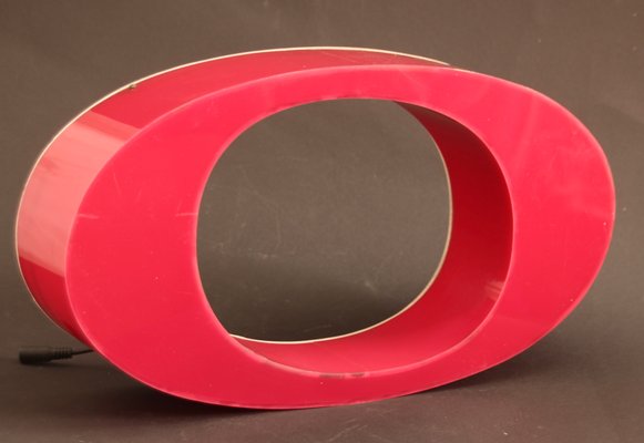 Mid-Century Illuminated Letter O Sign, 1970s-SY-680461