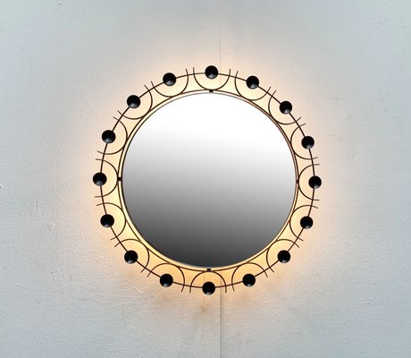 Mid-Century Illuminated Mirror, 1960s-UAH-1436396