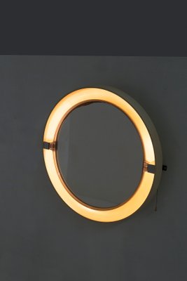 Mid-Century Illuminated Wall Mirror from Allibert, 1970s-RCE-1427753