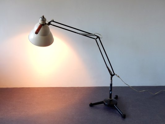 Mid-Century Industrial Adjustable Floor Lamp, 1960s-NV-630369