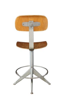 Mid-Century Industrial Architect Chair, 1950s-RIU-693246