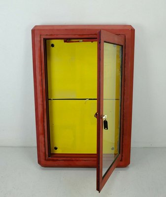 Mid-Century Industrial Art Deco Metal Showcase, 1960s-FH-820344