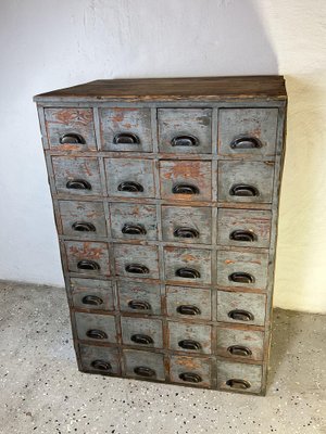 Mid-Century Industrial Brutalist Chest of Drawers-IJL-1788032