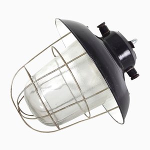 Mid-Century Industrial Czechoslovak Ceiling Lamp, 1960s-ALG-693613