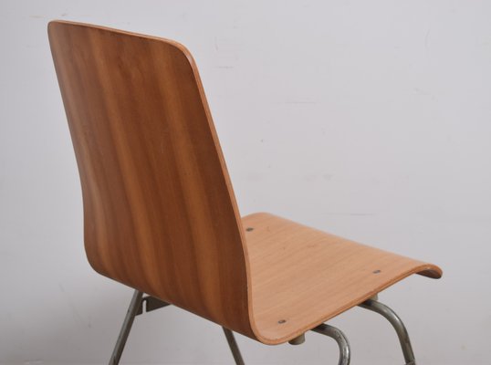 Mid-Century Industrial Dining Chair-GE-577247