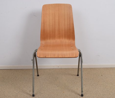 Mid-Century Industrial Dining Chair-GE-577247