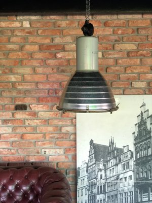 Mid-Century Industrial German Ceiling Lamp-MIS-567150