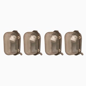 Mid-Century Industrial Sconces, Set of 4-SU-549180