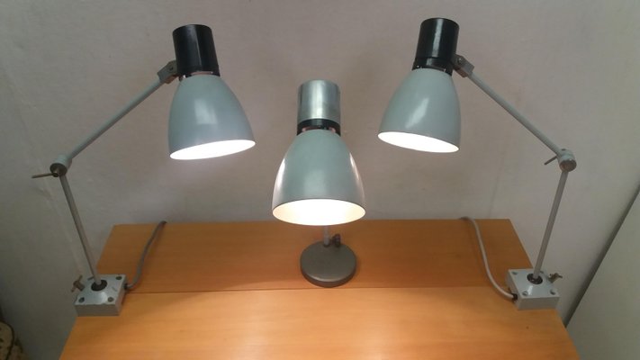 Mid-Century Industrial Table Lamp, 1950s-TZ-705053