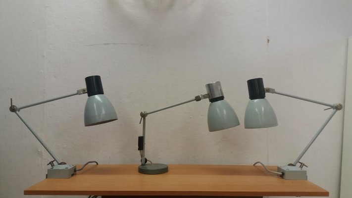 Mid-Century Industrial Table Lamp, 1950s-TZ-705053