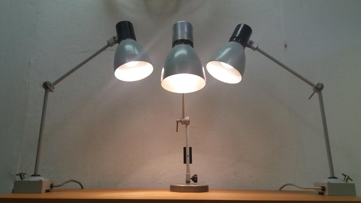 Mid-Century Industrial Table Lamp, 1950s-TZ-705053