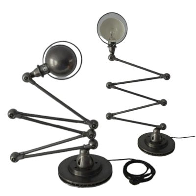 Mid-Century Industrial Table Lamps from Jieldé, Set of 2-TCS-1796500