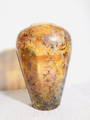 Mid-Century Iridescent Glass Vase-RZY-715087