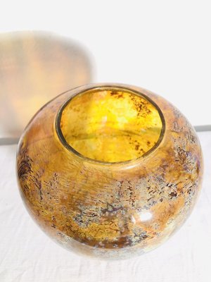 Mid-Century Iridescent Glass Vase-RZY-715087