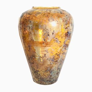 Mid-Century Iridescent Glass Vase-RZY-715087