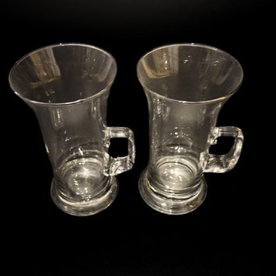 Mid-Century Irish Coffee Glasses in Crystal from Bodum, Denmark, Set of 2-JKV-1786088