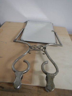 Mid-Century Iron Mirror, 1940s-WWQ-1361174