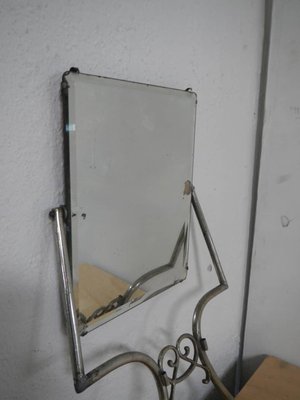 Mid-Century Iron Mirror, 1940s-WWQ-1361174