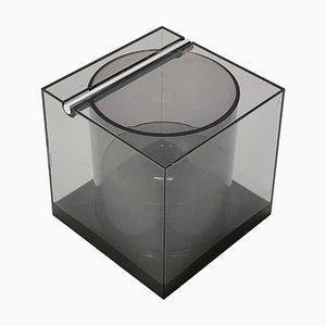 Mid-Century Italian Acrylic Cubic Ice Bucket by Renzo Cassetti for Di Cini & Nils, 1974-JDR-1125433