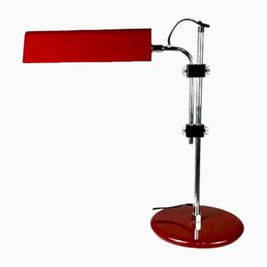 Mid-Century Italian Adjustable Table Lamp in Steel and Chrome-Plated Metal-TCS-1816420