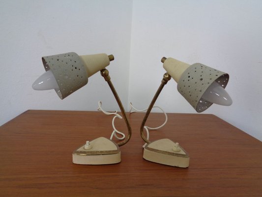 Mid-Century Italian Adjustable Table Lamps, 1960s Set of 2-RDW-835276