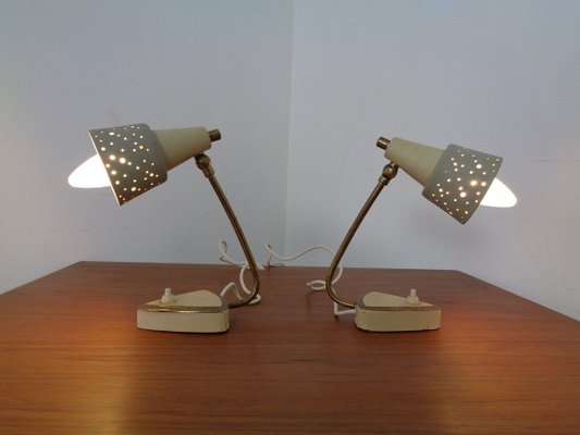 Mid-Century Italian Adjustable Table Lamps, 1960s Set of 2-RDW-835276