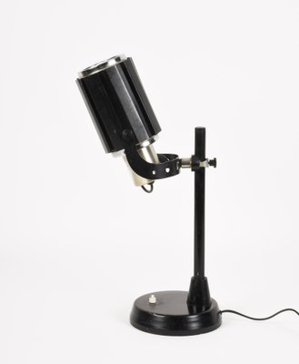 Mid-Century Italian Aluminium & Metal Table Lamp by Oscar Torlasco, 1960s-JDR-1125978