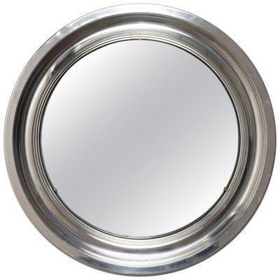 Mid-Century Italian Aluminum Mirror by Sergio Mazza for Artemide, 1960s-JDR-1126071