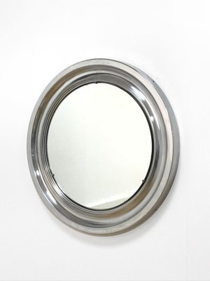 Mid-Century Italian Aluminum Mirror by Sergio Mazza for Artemide, 1960s-JDR-1126071