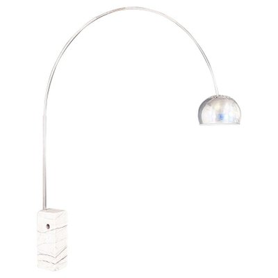 Mid-Century Italian Arco Floor Lamp by Castiglioni Brothers for Flos, 1962-GDD-1743386