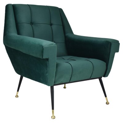 Mid-Century Italian Armchair, 1950s-GXL-1407610