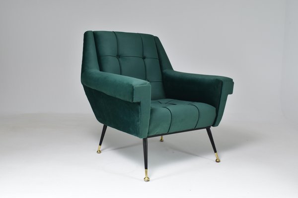 Mid-Century Italian Armchair, 1950s-GXL-1407610