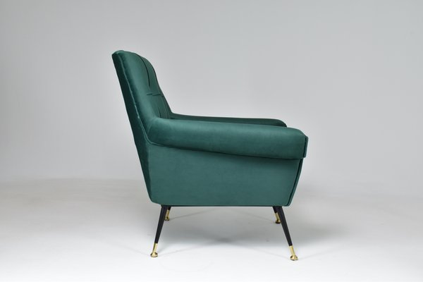 Mid-Century Italian Armchair, 1950s-GXL-1407610