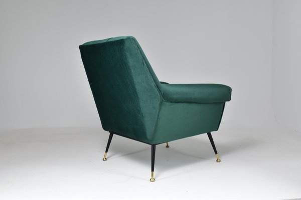 Mid-Century Italian Armchair, 1950s-GXL-1407610