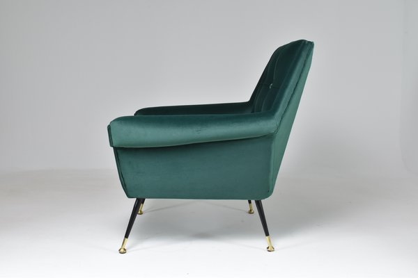 Mid-Century Italian Armchair, 1950s-GXL-1407610