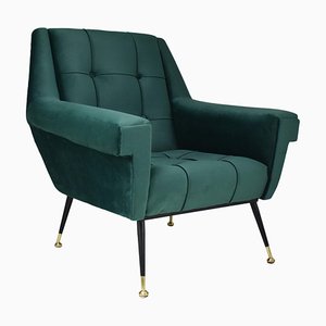 Mid-Century Italian Armchair, 1950s-GXL-1407610