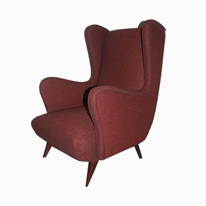 Mid-Century Italian Armchair, 1950s-EH-540868