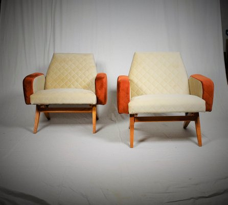 Mid-Century Italian Armchairs, 1965, Set of 2-TZ-1232002