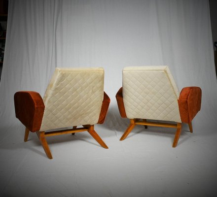 Mid-Century Italian Armchairs, 1965, Set of 2-TZ-1232002