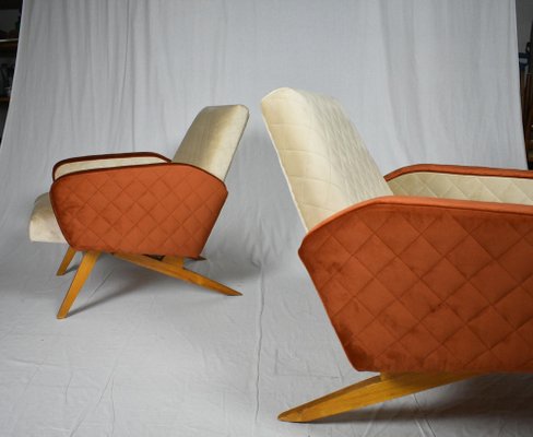 Mid-Century Italian Armchairs, 1965, Set of 2-TZ-1232002