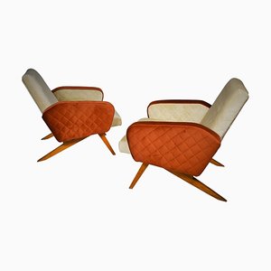 Mid-Century Italian Armchairs, 1965, Set of 2-TZ-1232002